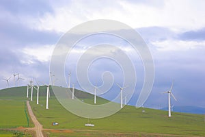 Wind turbines for electric power production