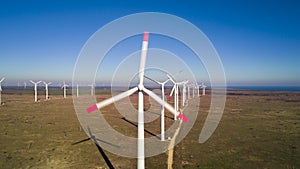 Wind Turbines Energy Park