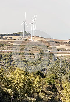 Wind Turbines in the fields