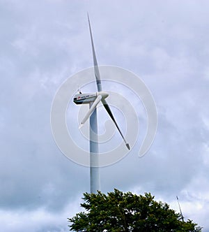 Wind Turbines, Lake Arenal, Costa Rica, Central America