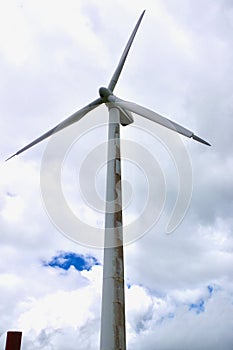 Wind Turbines, Lake Arenal, Costa Rica, Central America