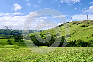 Wind Turbines, Lake Arenal, Costa Rica, Central America