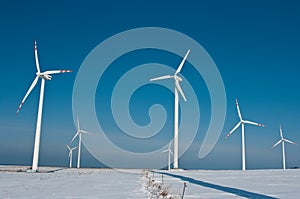 Wind turbines and shadow