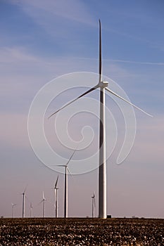 Wind turbines in Texas