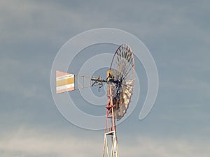 Wind turbines used to generate electricity