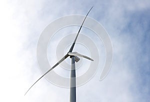 Wind Turbines Windmill Energy Farm. windmill wind turbines in field. Wind turbines power generator electric.