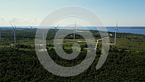 Wind Turbines, Windmill Turbines, Reneval Energy Turbines in Paldiski, Estonia