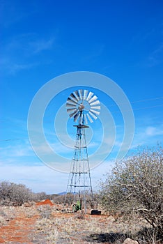 Wind wheel, secure supply of farms