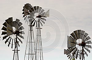 Wind wheels in Texas