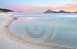 Winda Woppa Lagoon at sunset