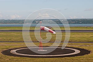 Windbag at airfield photo