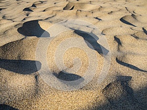 Windblown sand photo