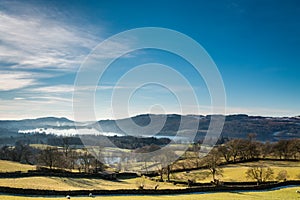 Windermere Lake in winter