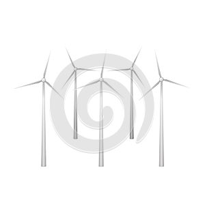 Windfarm illustration.