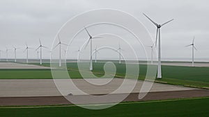 Windfarm near the coast