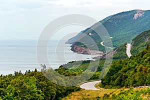 Cabot Trail in Cape Breton Highlands National Park