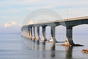 Winding Confederation Bridge photo
