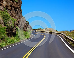 Winding highway