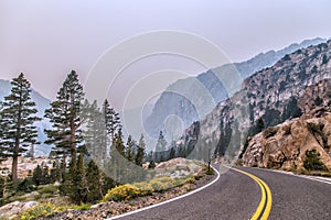 Winding Mountain Road 