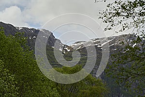 winding mountain road with many switchbacks and hairpins