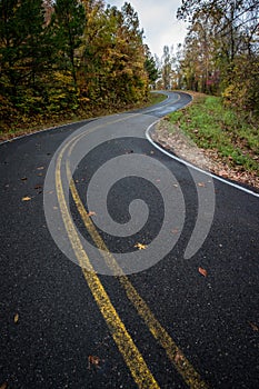 Winding Moutain Road