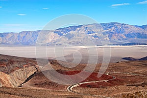 Winding Road Death Valley