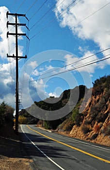 Winding Road, Santa Monica Mountains