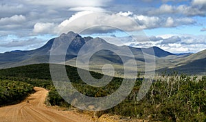 Winding Road through Stirling Range - Western Australia photo