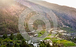 Winding Road Swat Valley