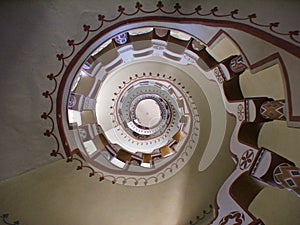 Winding staircase