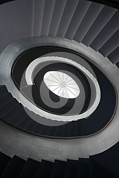 Winding staircase