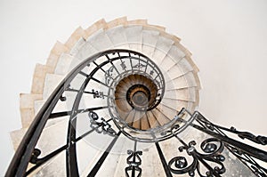 Winding staircase