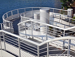 Winding Staircae by the River