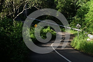 winding streets in karaha photo