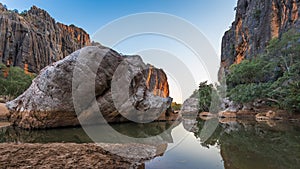 Windjana Gorge, King Leopold Ranges, Kimberley. Western Australia