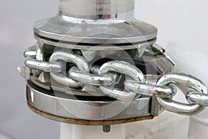 Windlass and chain