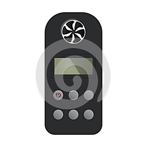 Windmeter control device.