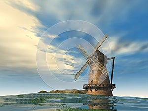 Windmill 3d