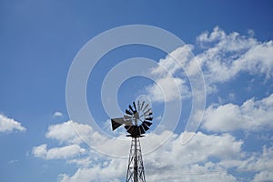 Windmill against the sky. Cirkewwa, Mellieha, Malta