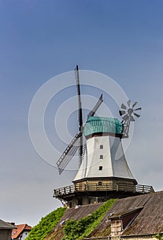 Windmill Amanda in the historic center of Kappeln photo