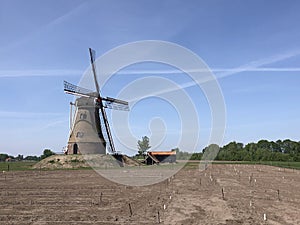 Windmill around Rekken in Gelderland