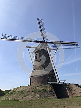 Windmill around Rekken