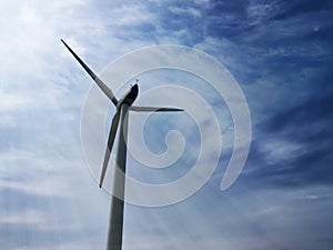 Windmill as ecologically clean source of energy