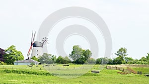 Dybbol Molle in the spring in Denmark