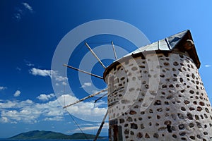 Windmill. Bodrum. Turkey