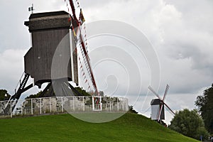 Windmill in Bruges, Belgium