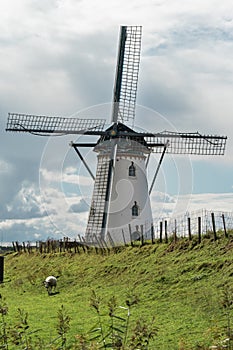 Windmill Buiten verwachting at Nieuw en sint Joosland. photo