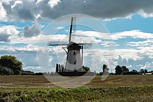 Windmill Buiten verwachting at Nieuw en sint Joosland. photo