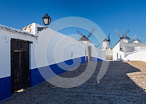 Windmill at Campo de Criptana La Mancha, Spain