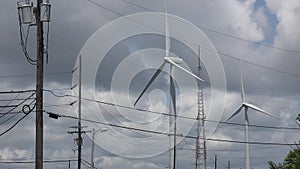 Windmill, Clean Energy from Wind Power Farm, Electricity